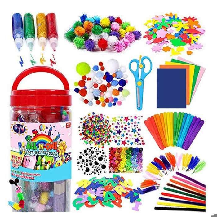 Kit « J'apprends à Broder » SES Creative – Jeu Enfant, Cartes Perforées, Neuf