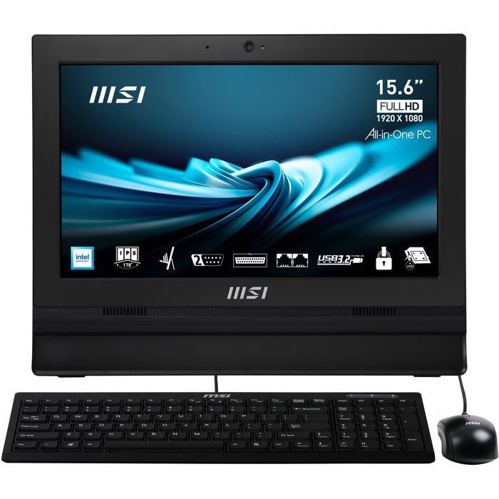 MSI PRO AP162T ADL 042XEU 15.6 N series N100 800 MHz 8 Go RAM - vue 3