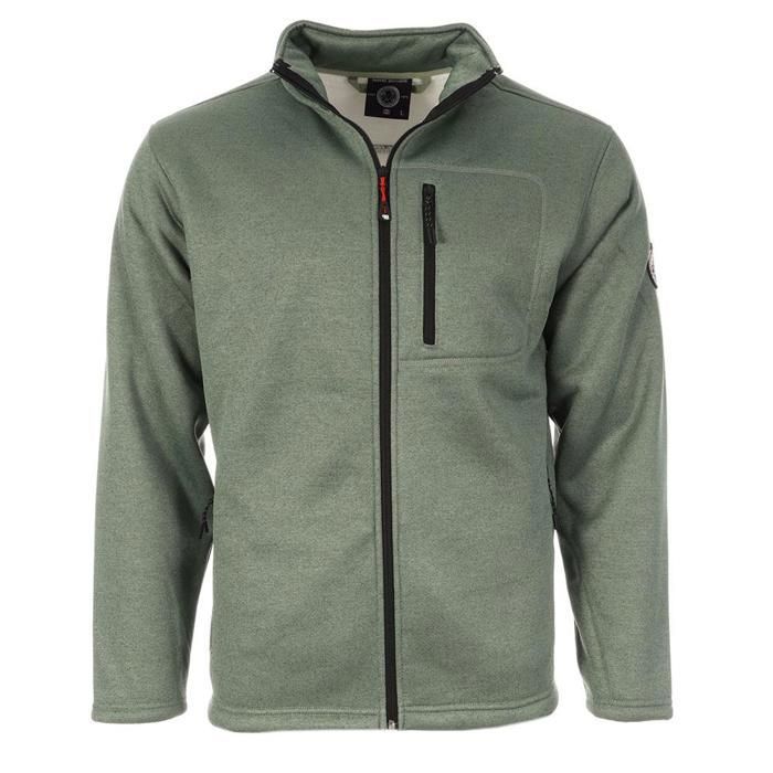 Veste Polaire Vert Homme Paname Brothers Sherpa Veste Polaire Vert Homme Paname Brothers Sherpa