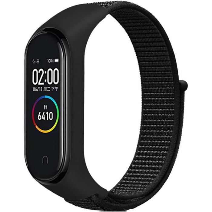Bracelet en nylon pour Xiaomi Smart Band 7/Mi Band 6/Band 5/Band 4/Band 3 Sport Bracelet de remplacement pour Amazfit Band 5