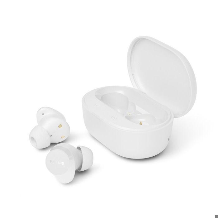 Écouteurs True Wireless - PHILIPS - TAT1300WT - Bluetooth 5.3 - Autonomie 15 h - IPX4