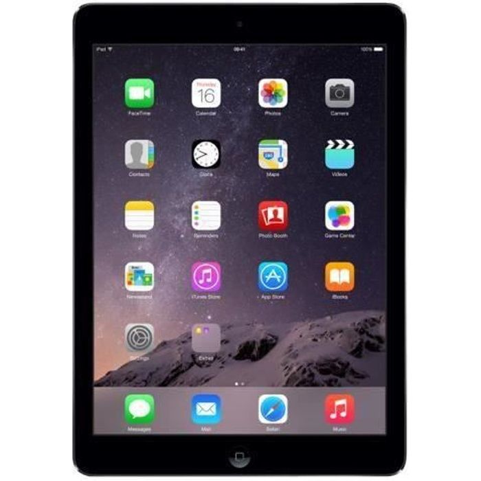 Apple iPad Air Wi-Fi Tablette 16 Go 9.7 IPS (2048 x 1536) gris