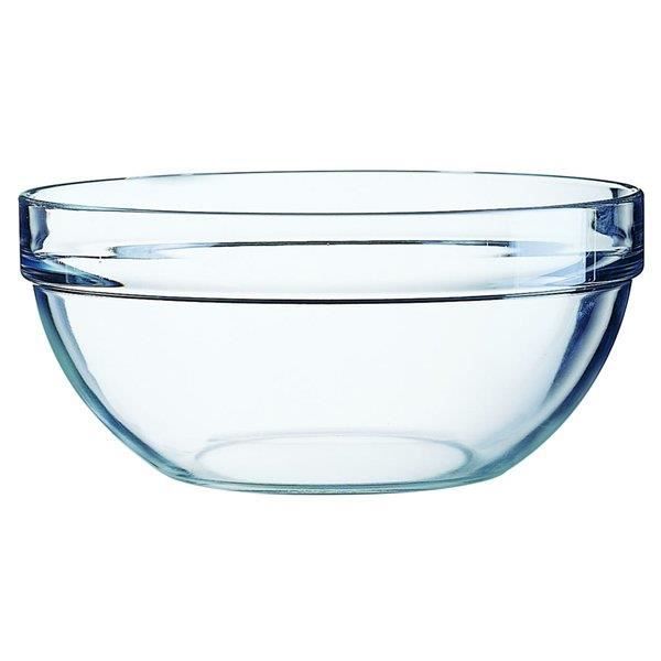 Saladier En Verre Arcoroc - Couleur Bleu - Occasion En Bon état - Idéal Cuisine
