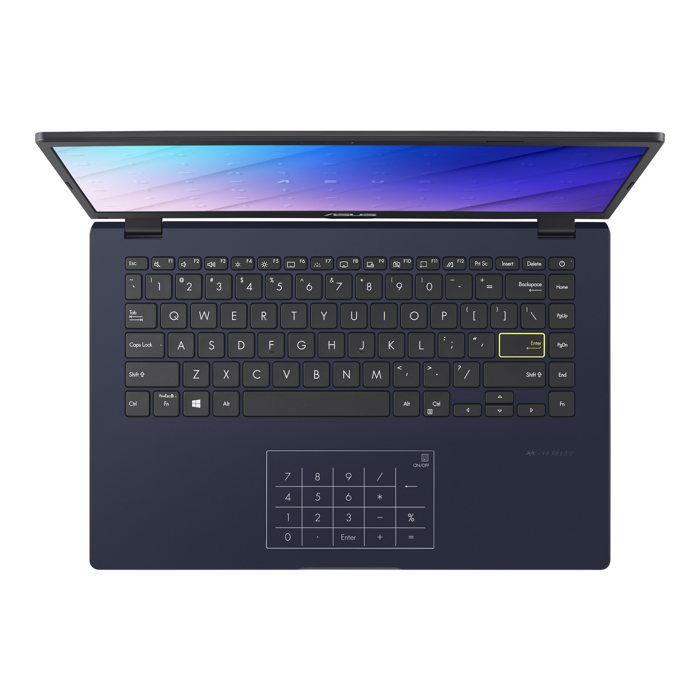 ASUS E410KA-EK660WS Intel Celeron N4500 14p 4Go 128Go EMMC Intel UHD Graphics W11H Wired Bag + Mouse 2Years Black