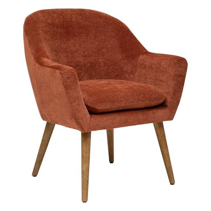 Fauteuil enfant Lena velours côtelé vert kaki - Atmosphera créateur d'intérieur