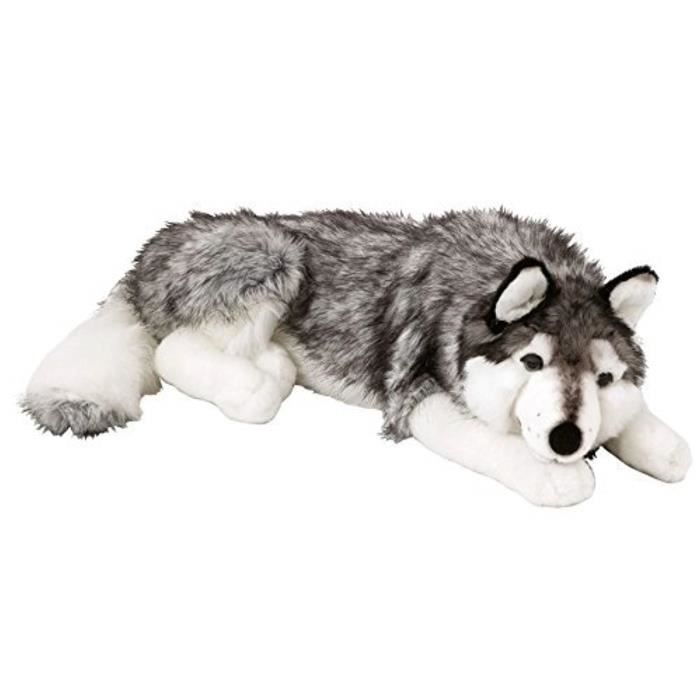 Chien husky peluche sale