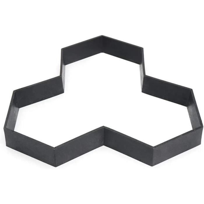 Moule de Pavage Brique Pierre Route Chemin Maker Moule DIY Multi-Usage Plastique Chemin Maker Modèle Béton Tremplin Ciment Mou[1050]