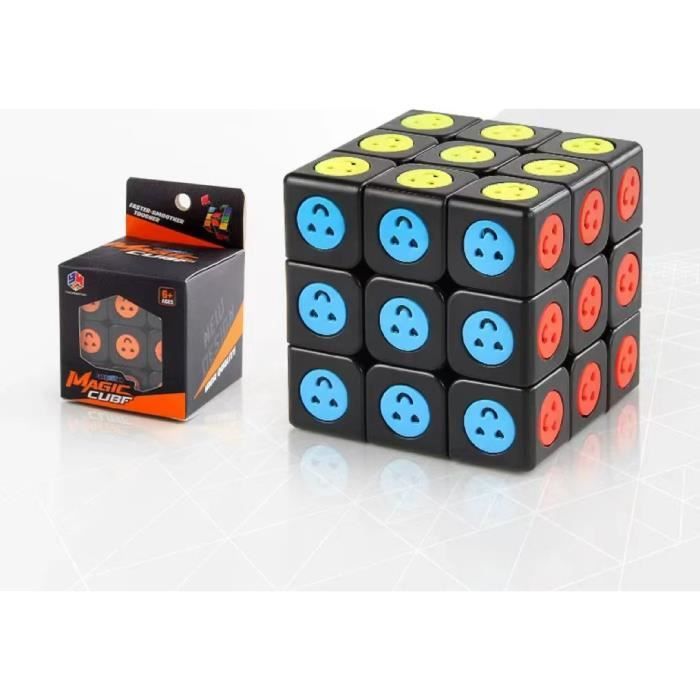 Cube Miroir Magique 3x3 - Speedcube Professionnel - Casse-tête éducatif Pour Enfants Et Adultes