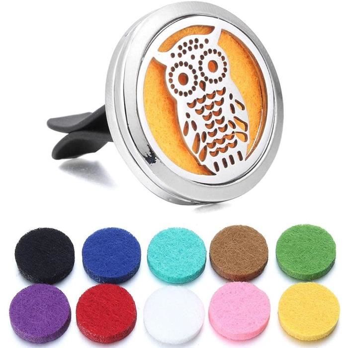 Collier Pendentif Coeur Aromathérapie - Diffuseur De Parfum - Argenté - Neuf Avec étiquettes