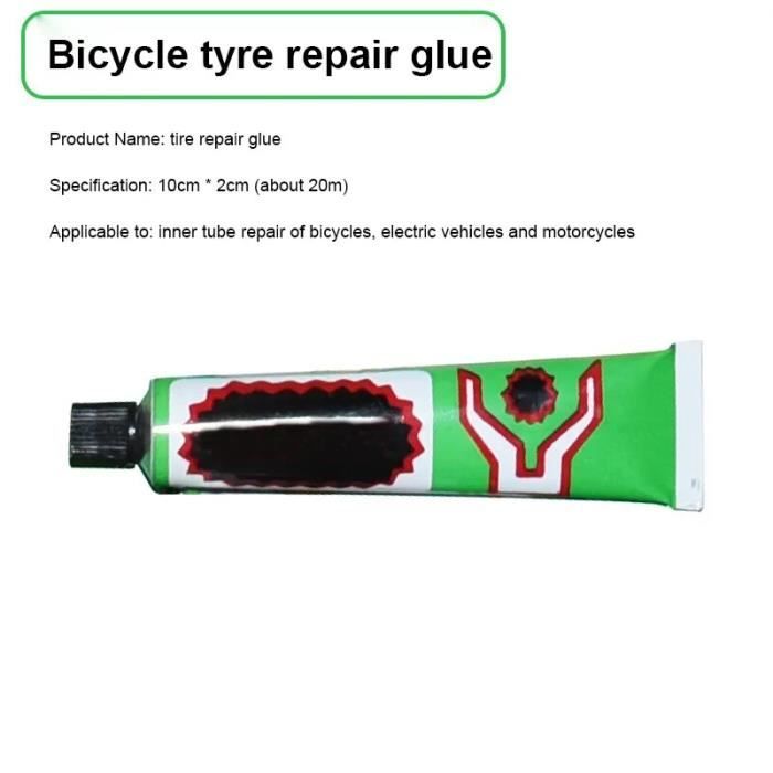 Colle arina pour réparation de chambre à air de vélo,ciment en caoutchouc,kit de solution de