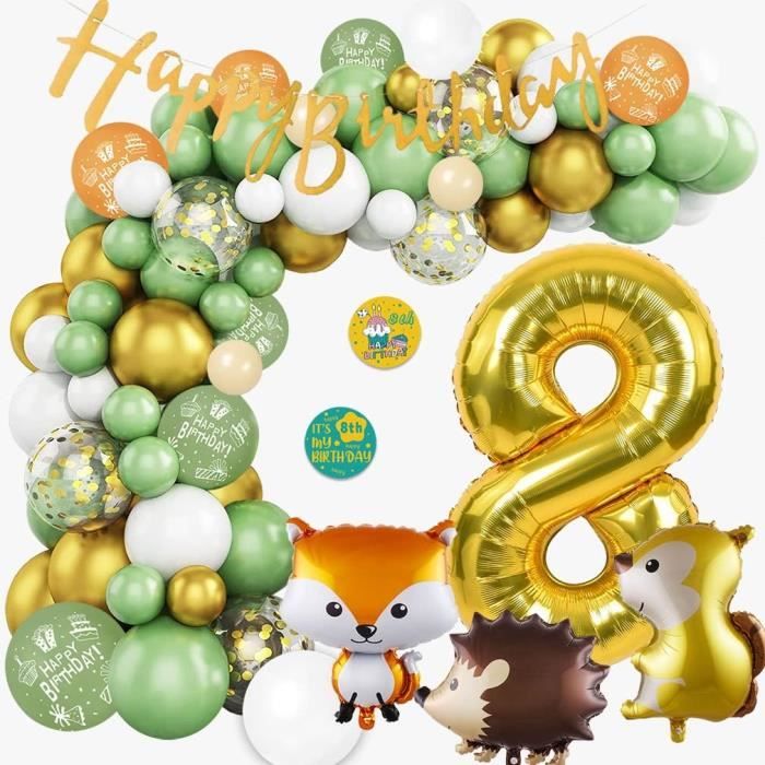 Football Arche Ballons 16 Ans Anniversaire Garcon Décoration Vert