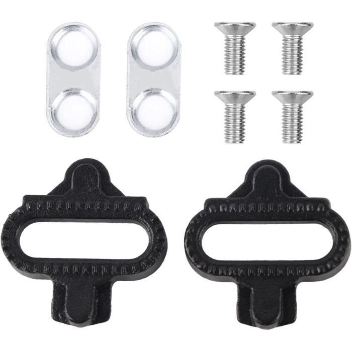 HONMEET 1 Paire De Couvre-crampons De Vélo - Plaque De Verrouillage De
