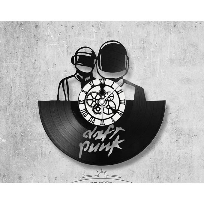 Horloge vinyle Daft Punk parfait pour un anniversaire, personnalisation  possible, déco vintage. - Cdiscount Maison