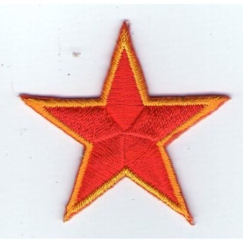 Patch Brodé Thermocollant Charles De Gaulle Rafale - Dim. 9x6,5cm, Avion Chasse Marine - Fermeture Fer à Repasser - 10