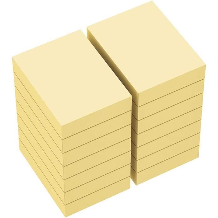 Notes Autocollantes En Forme De Cœur - 50 Feuilles Rose Clair - 75g/m², Facile à Décoller