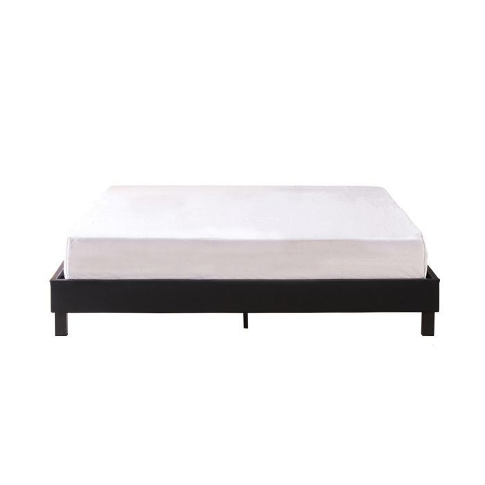 Lit design noir avec sommier 140x200 cm - Nocta - DESIGNETSAMAISON Lit design noir avec sommier 140x200 cm - Nocta - DESIGNETSAMAISON