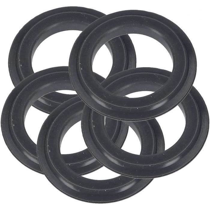 Lot de 5 joints toriques en caoutchouc pour bonde d