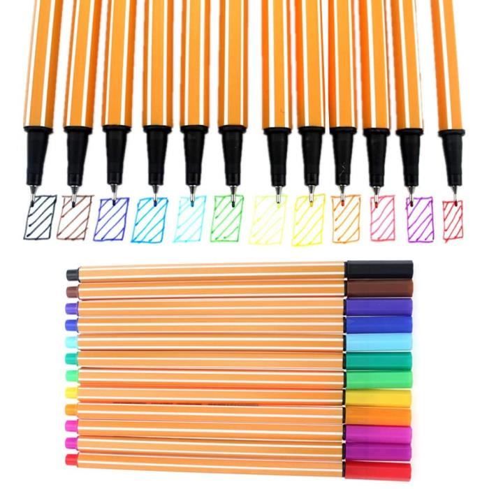 CRAYON DE COULEUR Feutres Coloriage Feutre Aquarelle Peinture Marqueur