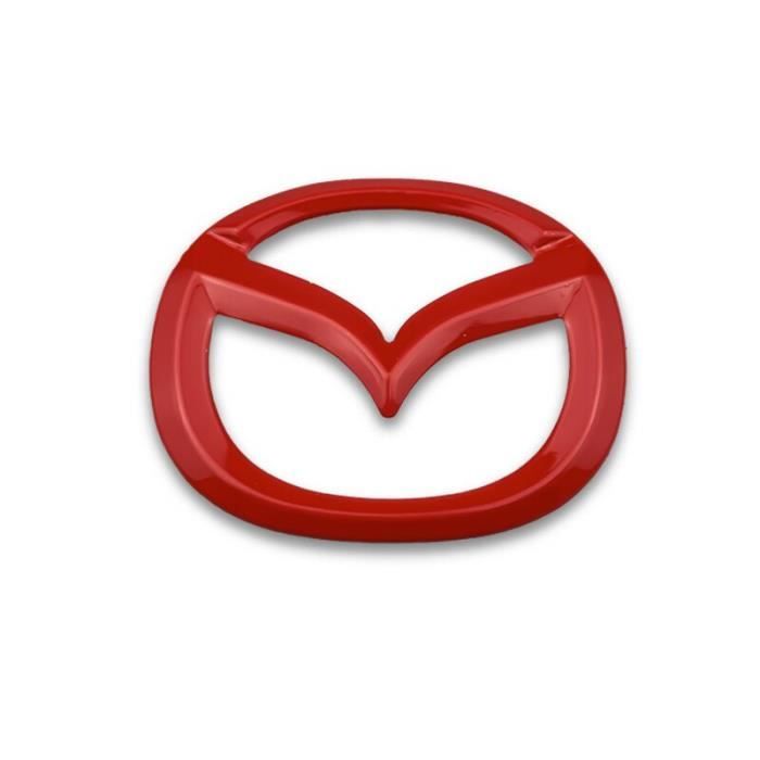 Logo de volant de voiture Diamond Décoration Cover Autocollant pour Mazda 2  3 5 6 Axela Honda Civic Toyota Hyundai Toutes les années Universal