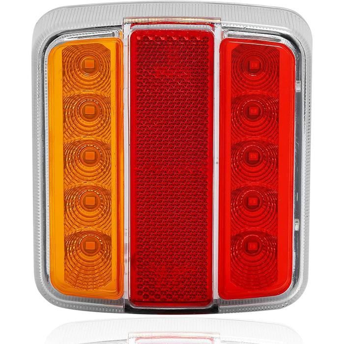 Euro Version LED Feux Arrière, 9-32 V LED Inversée Lumière LED Tour