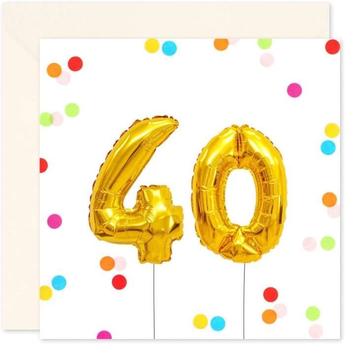 Popcarte Invitation Anniversaire Adulte Homme Femme Lot De 16 Cartes Chiffres Ballons Verso Vierge Pour E157 Cdiscount Beaux Arts Et Loisirs Creatifs