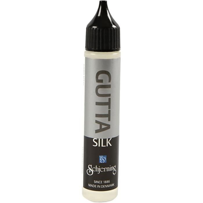 Gutta pour peinture sur soie - Transparent - 30 ml
