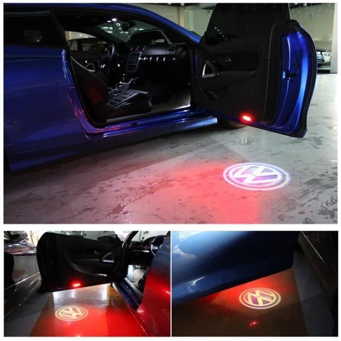 Porte Led Voyant Avec Vw Logo Projecteur Pour Vw Golf 5 6 7 Jetta