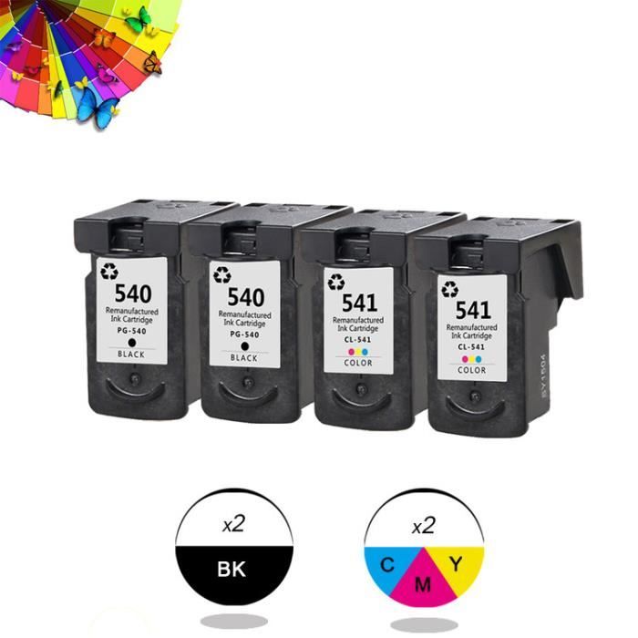 Canon PG-540 + CL 541 photo value pack Cartouche d'encre Noir + 3