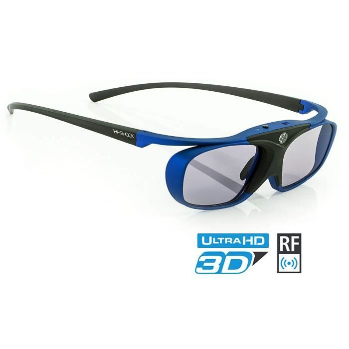 Lunettes 3d Pour Tv Hi shock Rf Pro deep Heaven lunettes 3d rf Projecteurs Sony Jvc Epson compatibles Sony Incl. Acc Cdiscount TV Son Photo
