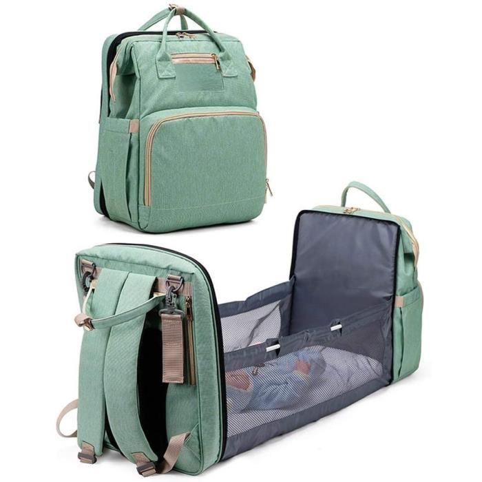 BabySun Lit de Voyage Bébé/Sac à Langer/Couffin Nomade Simple Bed, 0-3  Mois, Léger