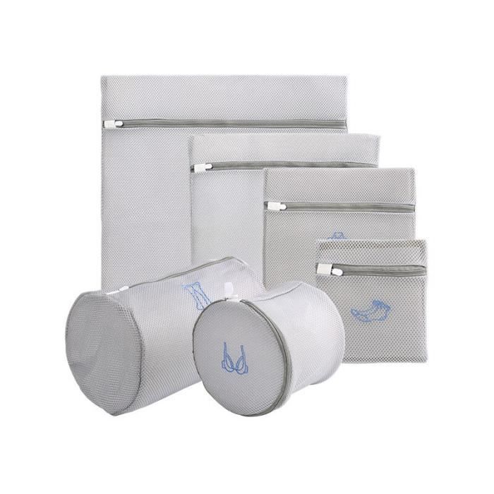 Cabilock Lot De 8 Sacs De Lavage En Maille Pour Lingerie Et Vêtements Délicats