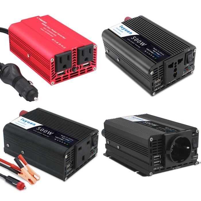 Convertisseur de tension 1600 W 220 V à 110 V, Liban