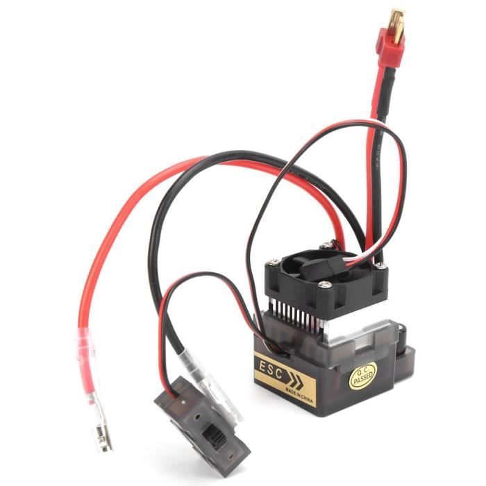 SUNGOOYUE Cepillo ESC De Freno RC, ESC Multifunción De Alto Voltaje