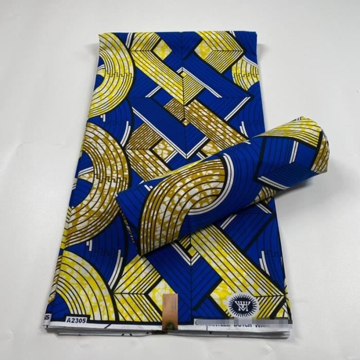 Pagne africain bleu hot sale