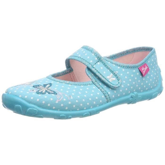 Beck Blue Star Chaussons Bas Fille 