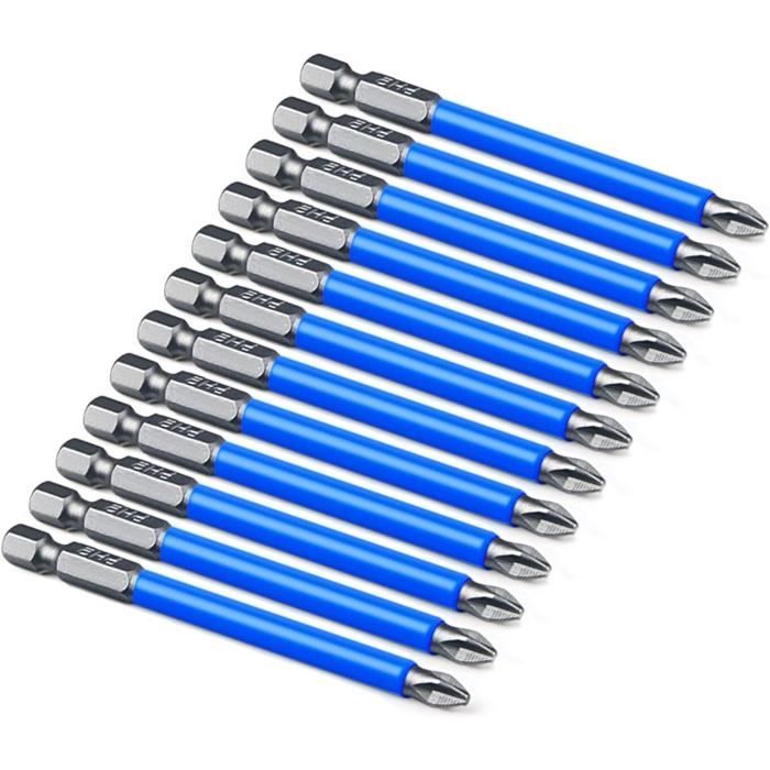 Lot De 4 Forets Magnétiques Antidérapants 62HRC - Alliage Acier Pour Tournevis Et Perceuses