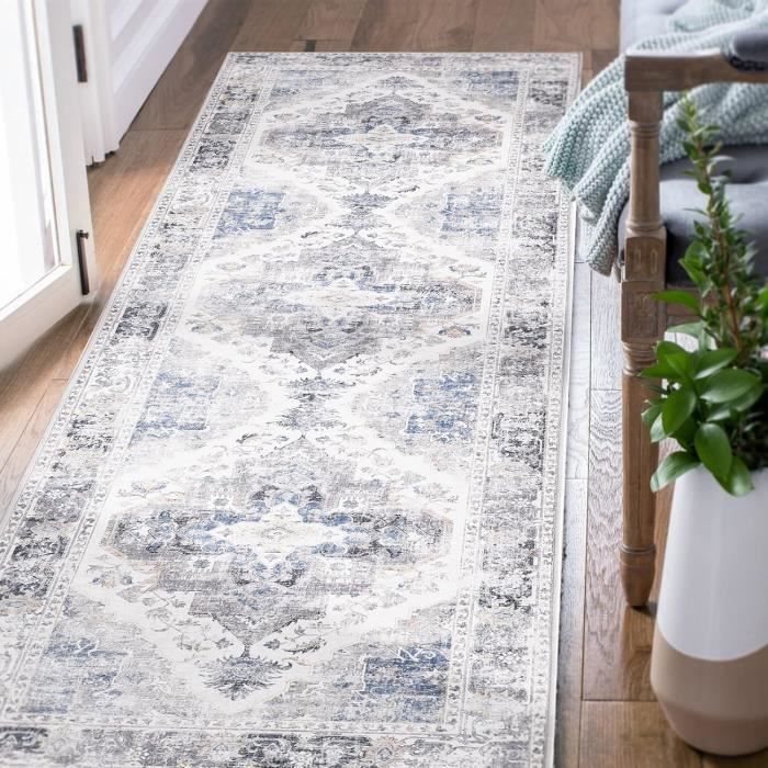 Tapis De Salon, Lavable, Pliable, Tapis De Cuisine Vintage Pour Salle À Manger, Chambre À