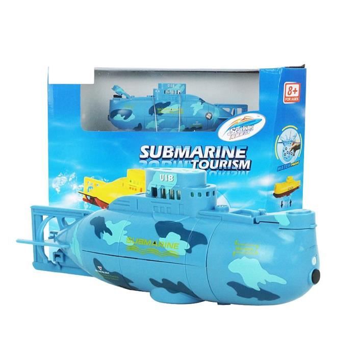 Bateau Rc 6 Canaux Sous-Marin RC Télécommandé 6 Canaux Pour Enfants - Modèle Militaire Avec Plongée 50cm Bateau Rc 6 Canaux Sous-Marin RC Télécommandé 6 Canaux Pour Enfants - Modèle Militaire Avec Plongée 50cm