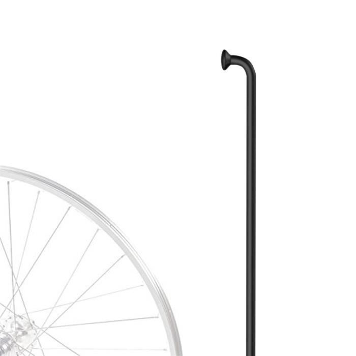 5x RAYON VELO NOIR 290MM DIAMETRE 14G 2MM ACIER SANS ECROU DROIT VTT VILLE ROUTE CYCLE ROUE MOYEU JANTE Cdiscount Sport