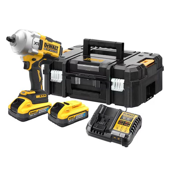 Clé à chocs DEWALT 18 Volt 5 Ah Carré extérieur 12' DCF961H2T QW - vue 2