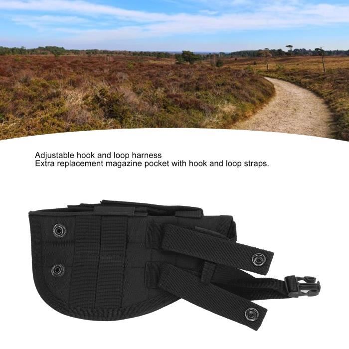 Pochettes à Chargeur SIDEKICK TWO MICHAELS OF OREGON – Ceinture De Service Noire, Cuir, 2 Chargeurs Pistolet