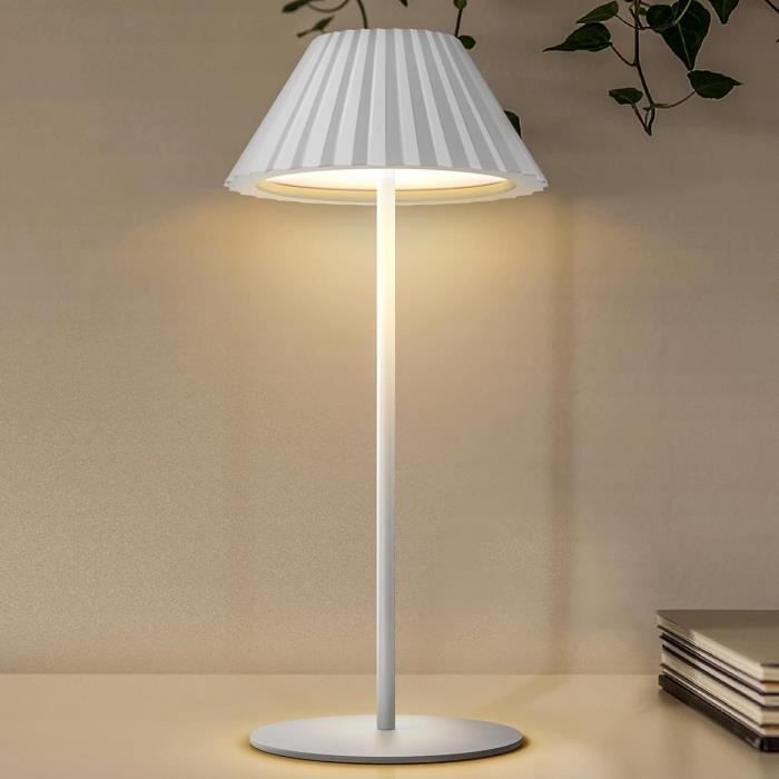 Mini lampe à poser rechargeable sans fil Led Lady mini blanc chaud