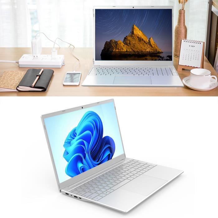 EJ.life ordinateur portable 16 Go Ordinateur Portable 15,6 Pouces pour Windows 11, écran