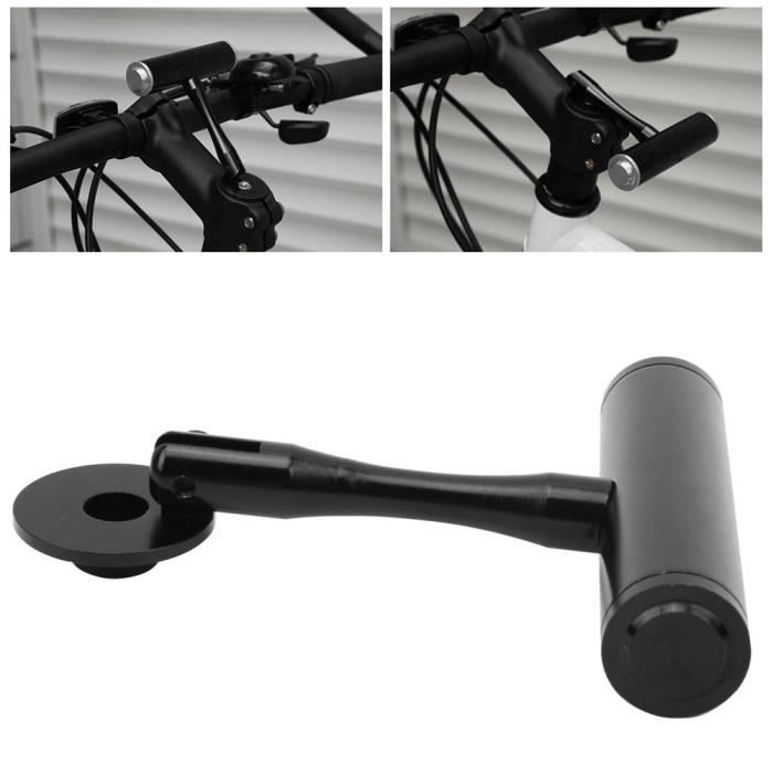 ESTINK Support d'extension de guidon de vélo Support de guidon de vélo