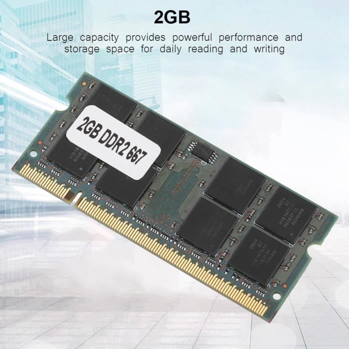 8Go (2 x 4Go) DDR2 800MHz PC2-6400 200-PIN SODI - Cdiscount Informatique