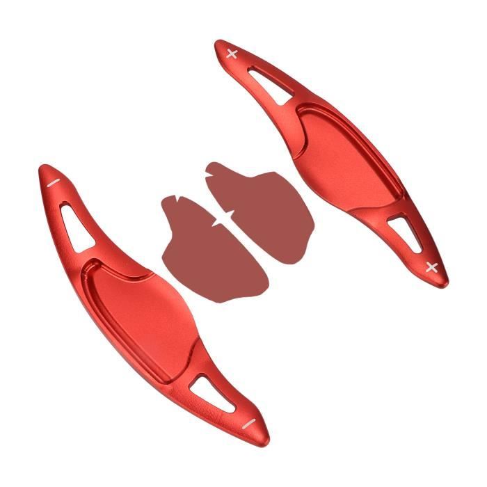 Palettes D'extension Pour Volant Mercedes (lot De 2) - Compatibles Classe C/E/S 2022+, Rouges