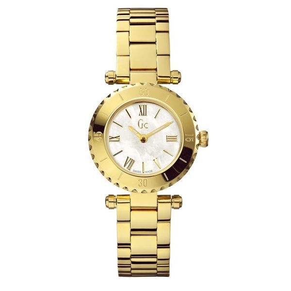 Montre Femme Gc Guess Collection Sport Chic GC Jaune Or Sport