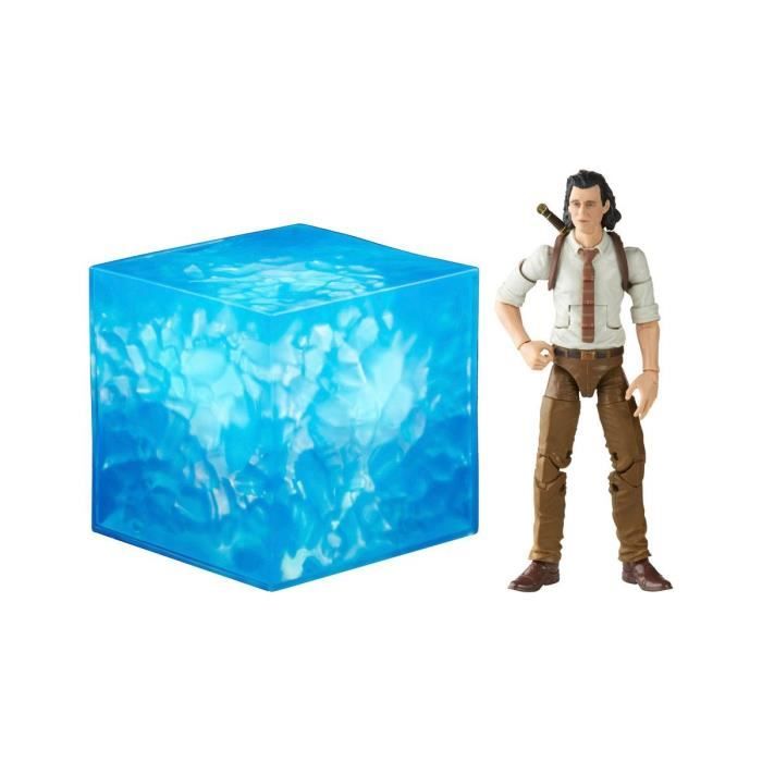 Réplique Role-Play - Hasbro - Loki Marvel Legends - Tesseract 1/1 - Figurine Loki 15 cm - Adulte