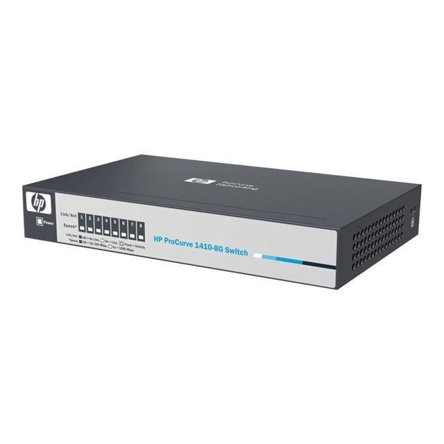 HP ProCurve 1410-8G (J9559A) - Switch 8 ports Reconditionné - Hewlett-Packard reconditionné disponible sur Cdiscount Seconde Vie