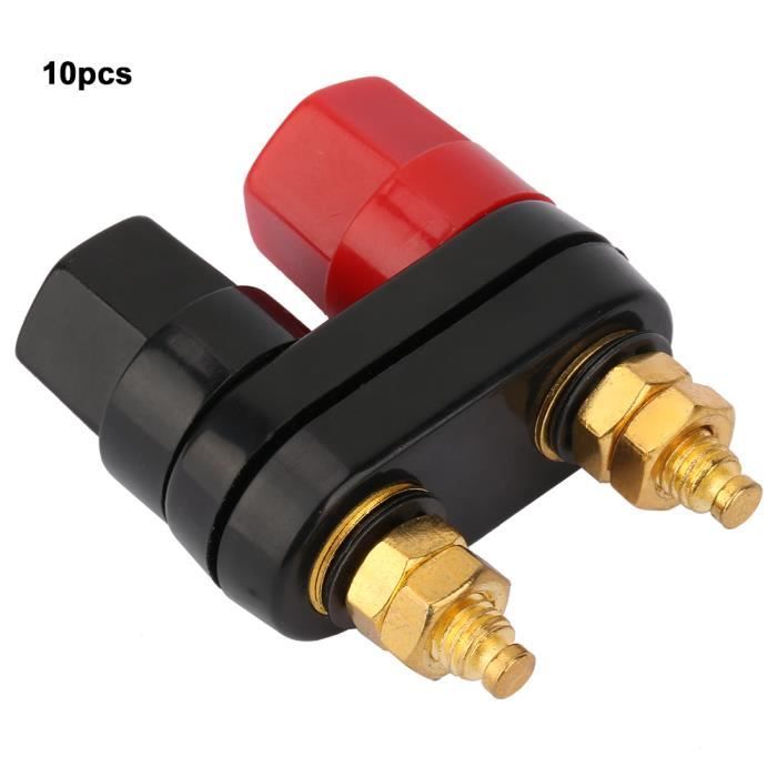 Bornes De Connexion Enceintes – 2 Voies Ressort – Lot De 2 – Uxcell